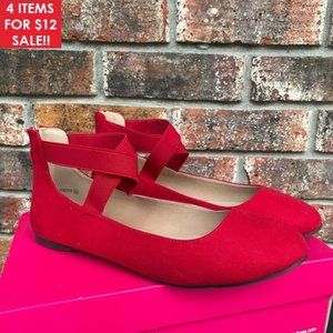 ❤️‍🔥4 For $12❤️‍🔥 Elastic Ankle Straps Flats Shoes